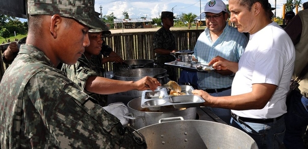 Presidente Ollanta Humala visitó localidad de Caballococha en Loreto / Presidencia Perú via flickr
