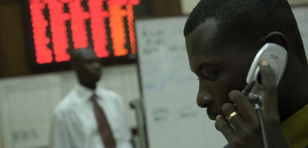 Traders work on the floor of the Ghana Stock Exchange / World Bank Photo Collection via flickr