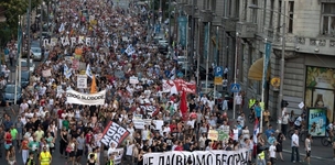 Serbia and Macedonia: a story of two protests