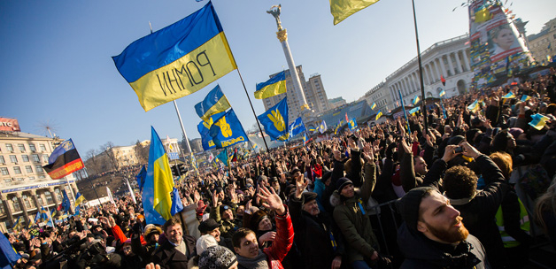 Anti-government protests in Kiev / Photo by Maksymenko Oleksandr / Via Flickr